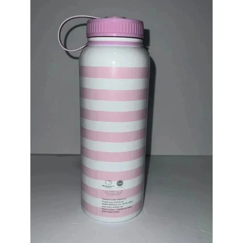 Sanrio Hello Kitty Pink Stainless Steel Water Bottle | Holds 42 Ounces - Picture 2 of 3